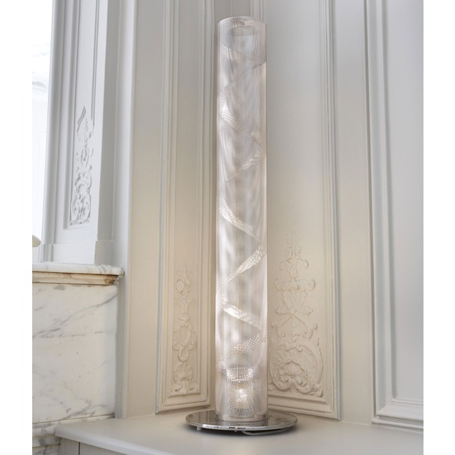 Spiral Column Floor Lamp by Thierry Vide