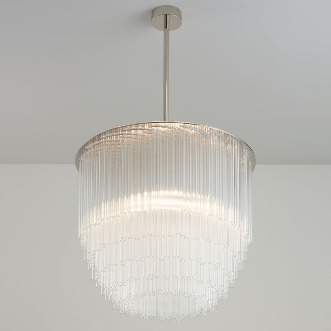 Disc Chandelier by Tom Kirk Lighting