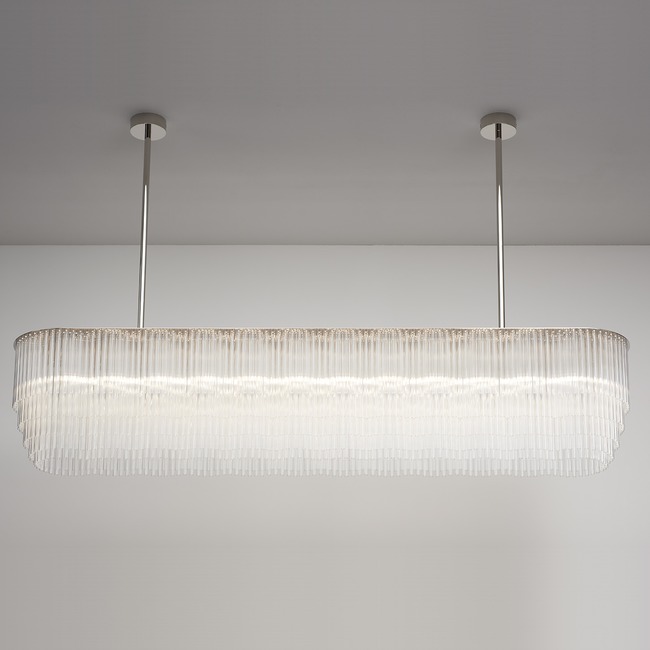 Linear Chandelier by Tom Kirk Lighting