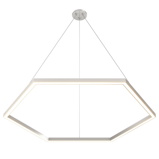 MIYO Cirrus Hexagon Suspension w/ Center Feed by PureEdge Lighting