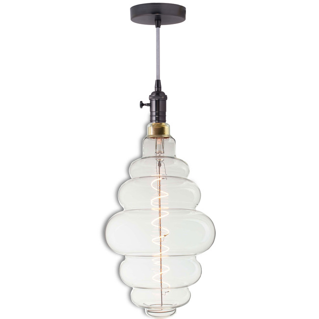Grand Beehive Shape Pendant by Bulbrite