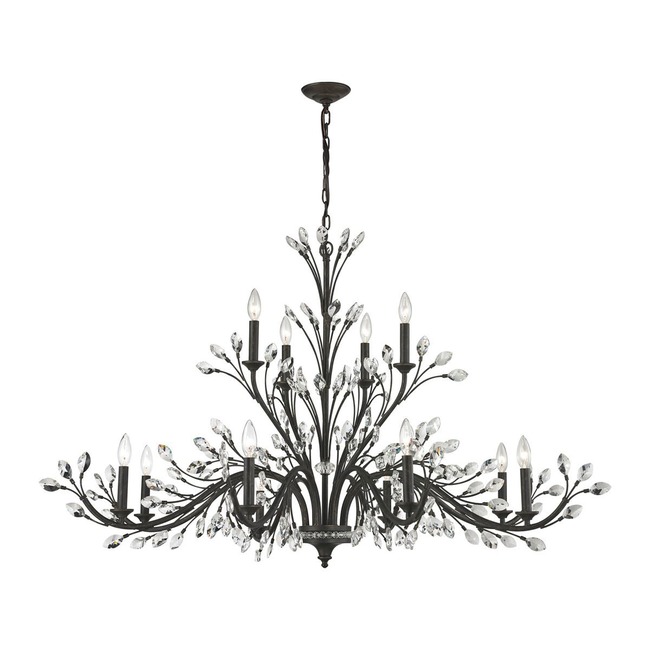 Crystal Branches Chandelier by Elk Home