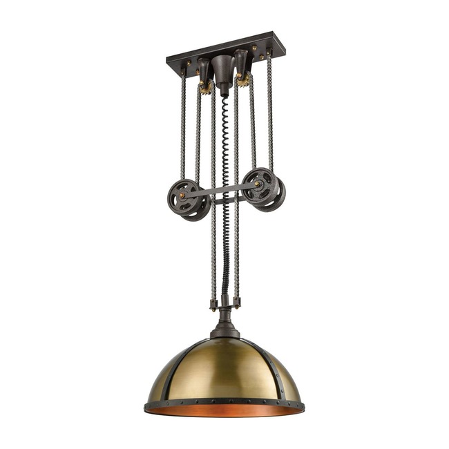 Torque Pendant by Elk Home