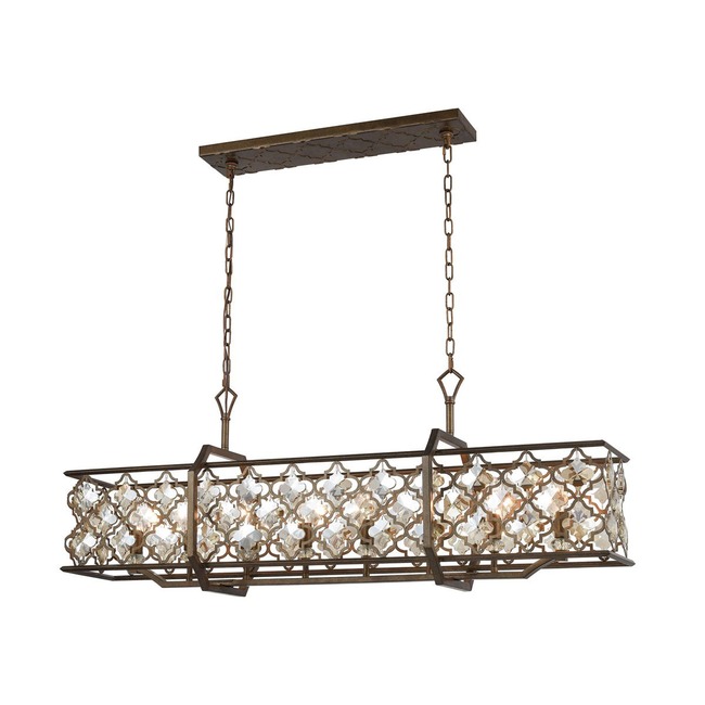 Armand Large Linear Pendant by Elk Home
