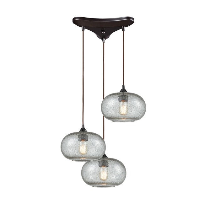 Volace Triangle Pendant by Elk Home