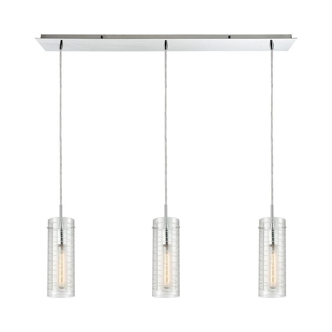 Swirl Linear Pendant by Elk Home