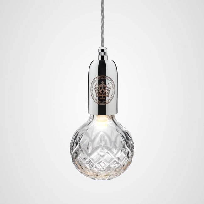 Crystal Bulb Pendant by Lee Broom