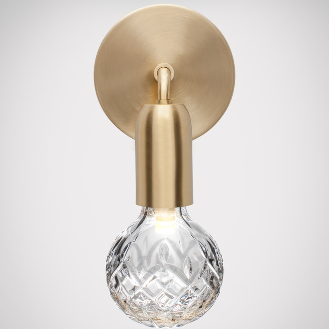 Crystal Bulb Wall Light by Lee Broom