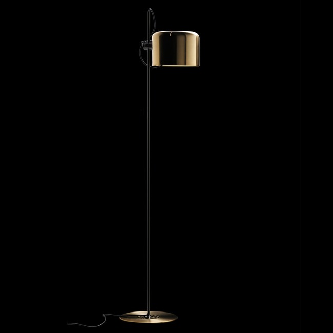 Coupe 3321 Gold Limited Edition Floor Lamp by Oluce Srl
