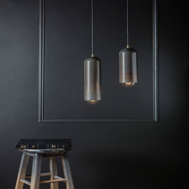 Factory 4 Black Pendant by John Beck Steel