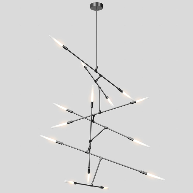 Dawn Vertical Chandelier by Matthew McCormick