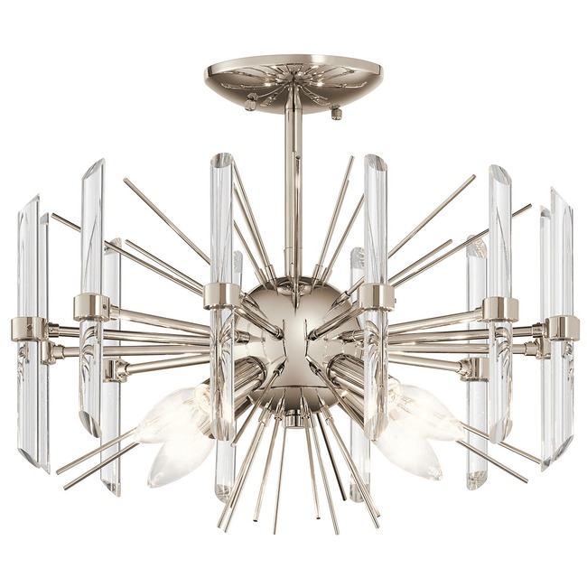 Eris Semi Flush Ceiling Light by Kichler