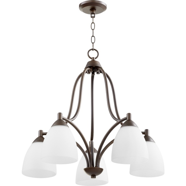 Barkley Nook Chandelier by Quorum