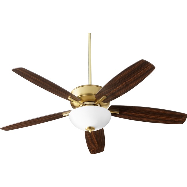 Breeze Ceiling Fan with Bowl Light by Quorum