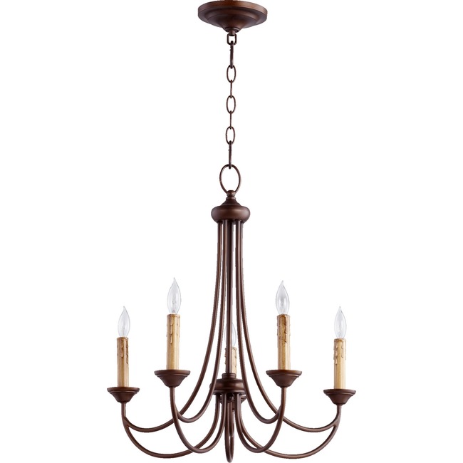 Brooks Bare Chandelier by Quorum