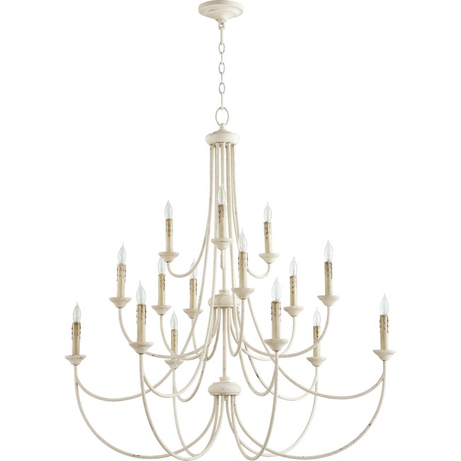 Brooks Bare Chandelier by Quorum