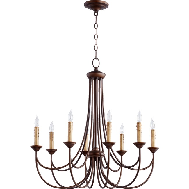 Brooks Bare Chandelier by Quorum