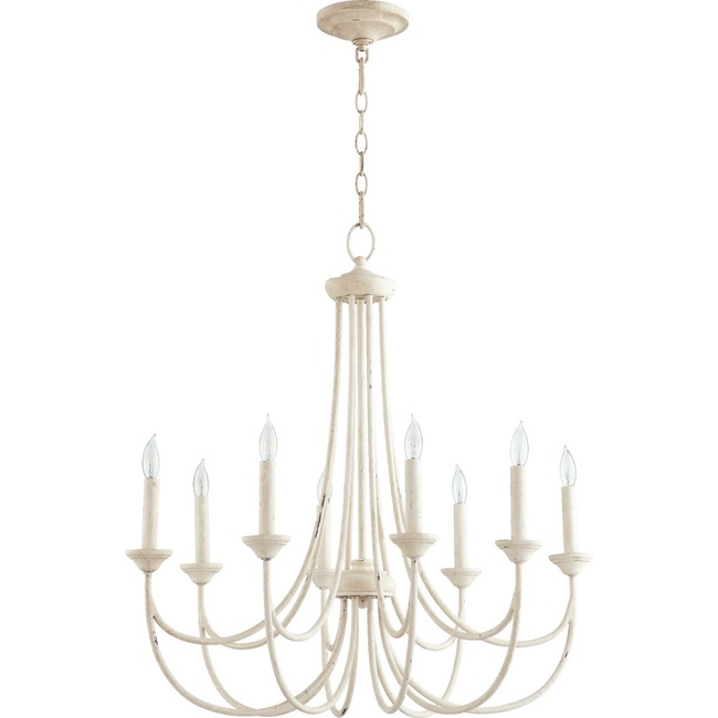 Brooks Bare Chandelier by Quorum
