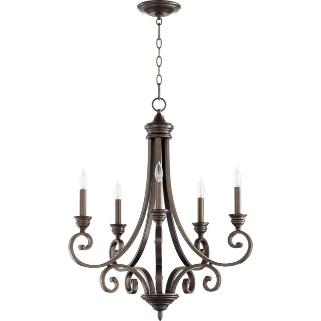Bryant Bare Chandelier by Quorum