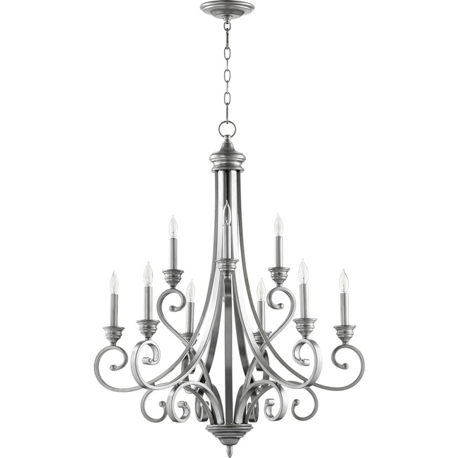 Bryant Bare Chandelier by Quorum