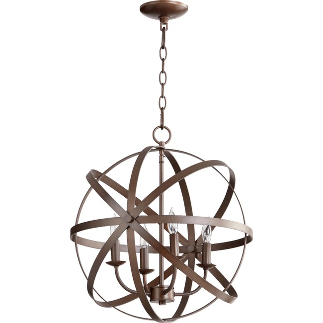 Celeste Sphere Pendant by Quorum