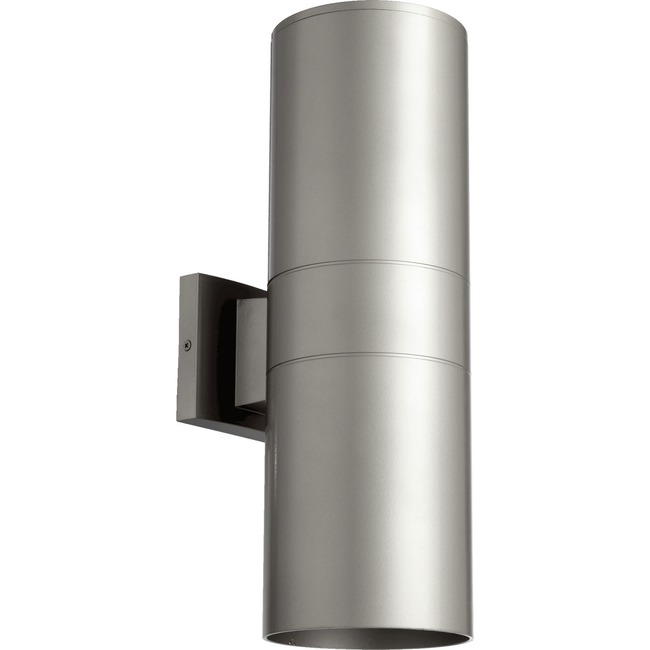Cylinder Outdoor Dual Wall Light by Quorum