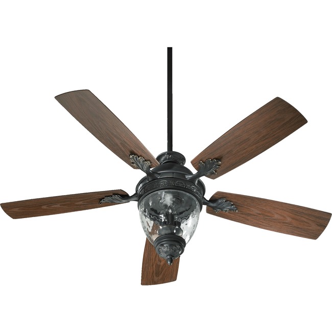 Georgia Patio Ceiling Fan with Light by Quorum