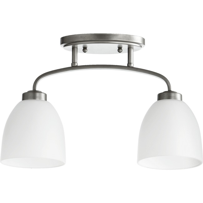Reyes Semi-Flush Ceiling Light by Quorum