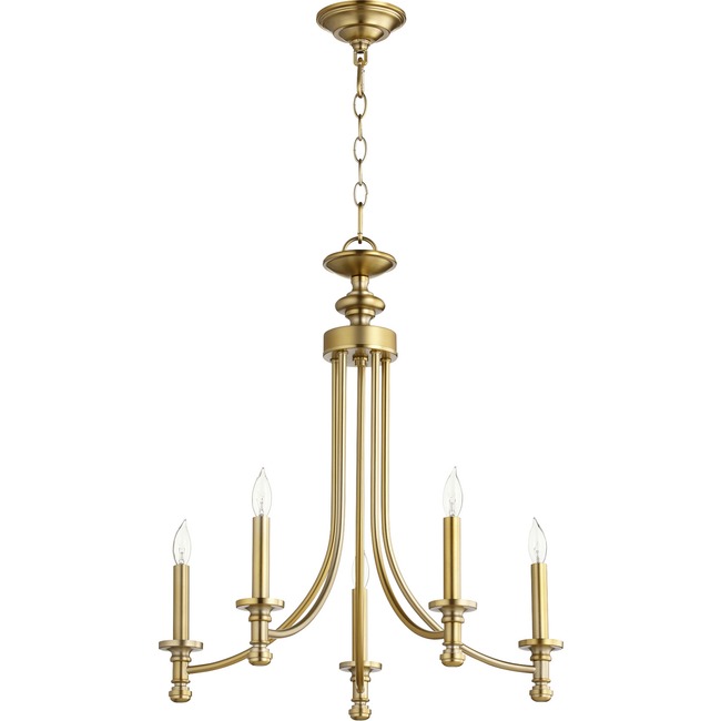 Rossington Bare Chandelier by Quorum