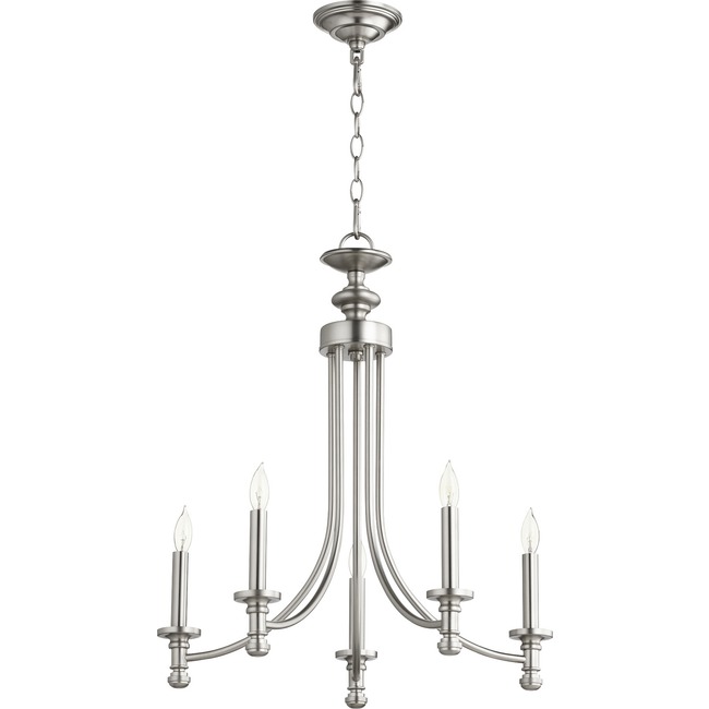 Rossington Bare Chandelier by Quorum