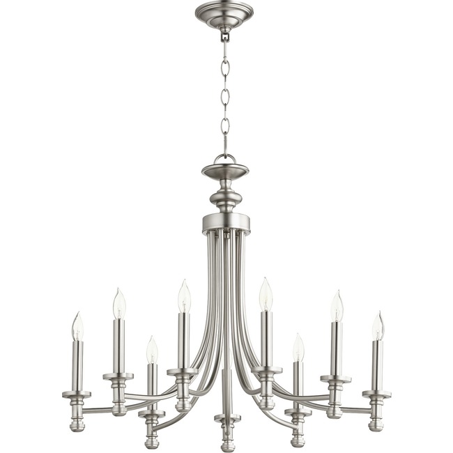 Rossington Bare Chandelier by Quorum