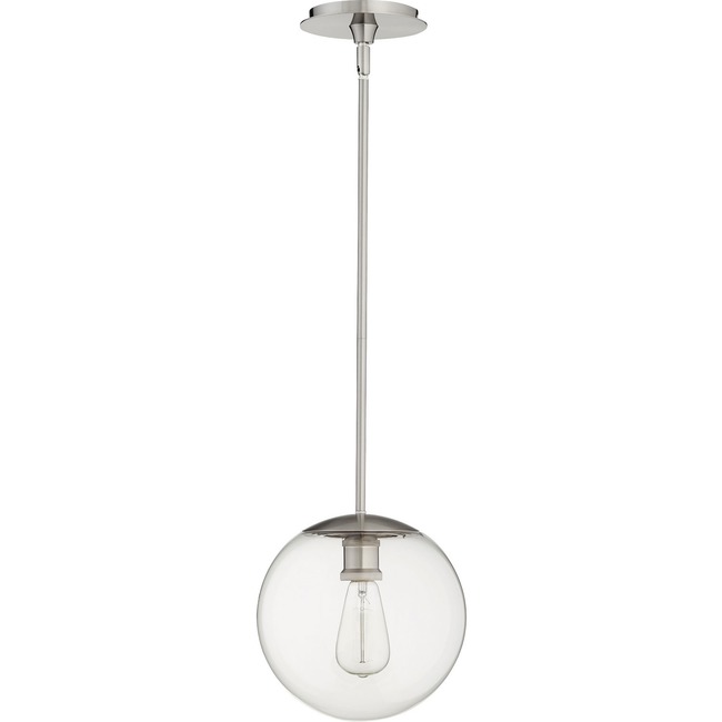 Clear Globe Pendant by Quorum