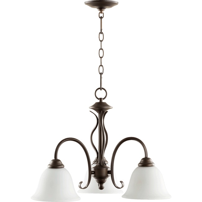 Spencer Nook Chandelier by Quorum