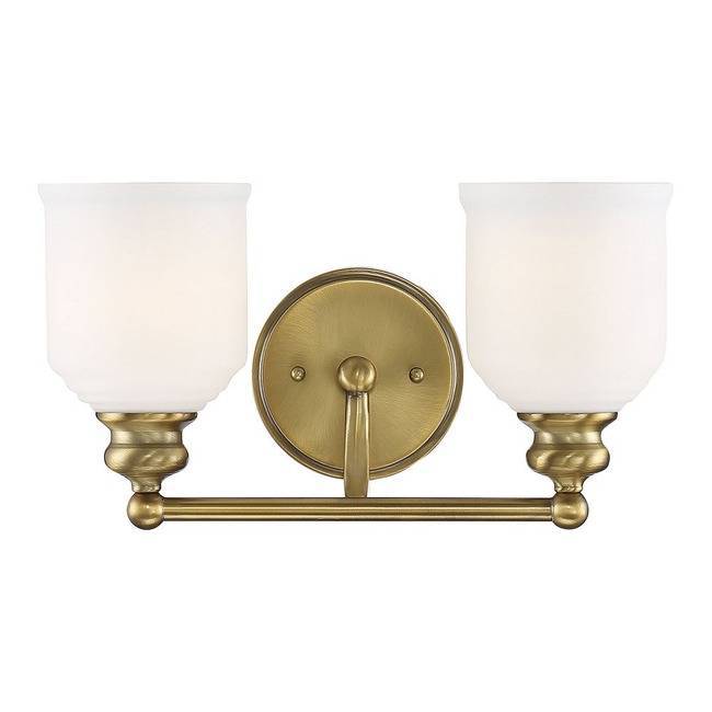 Melrose Bathroom Vanity Light by Savoy House