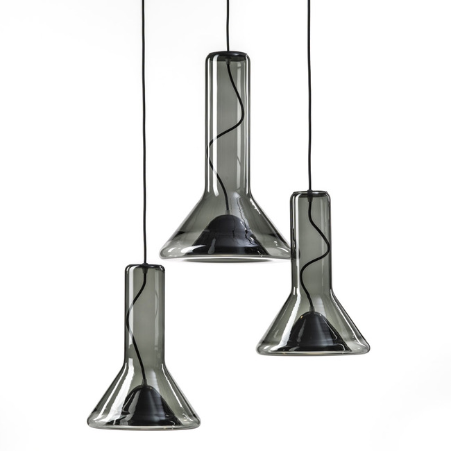 Whistle Multi Light Pendant by Brokis