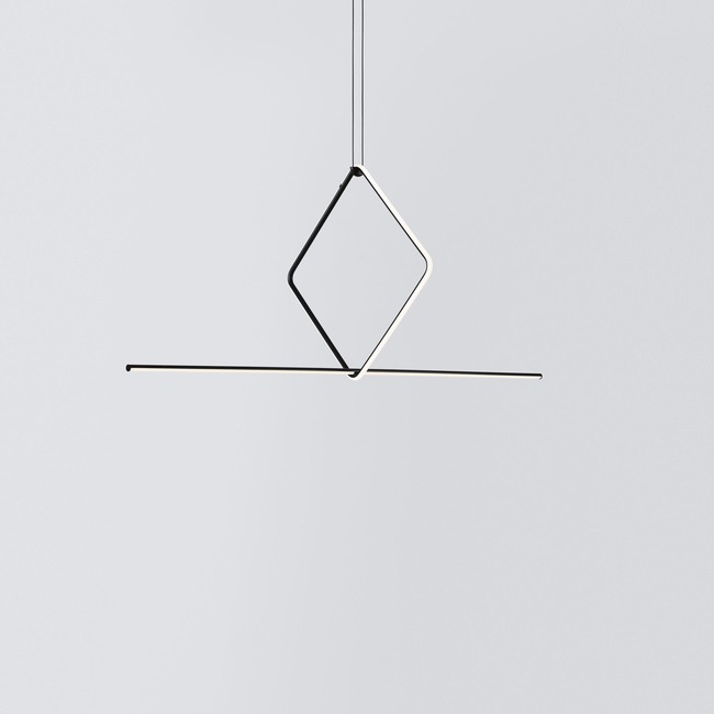 Arrangements Square Large Two Element Suspension by FLOS