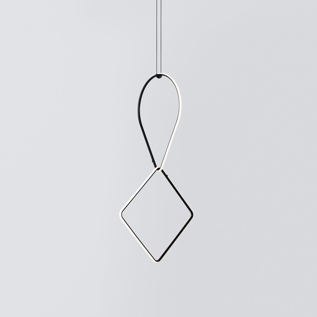 Arrangements Drop Down Two Element Suspension by FLOS