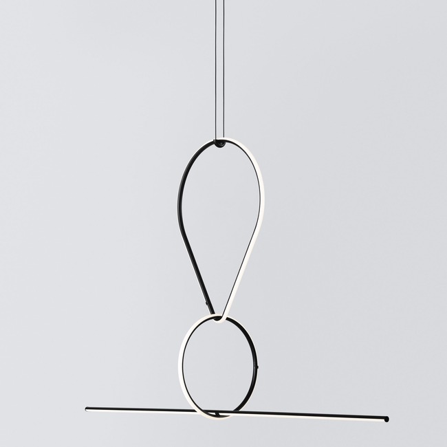 Arrangements Drop Down Three Element Suspension by Flos Lighting