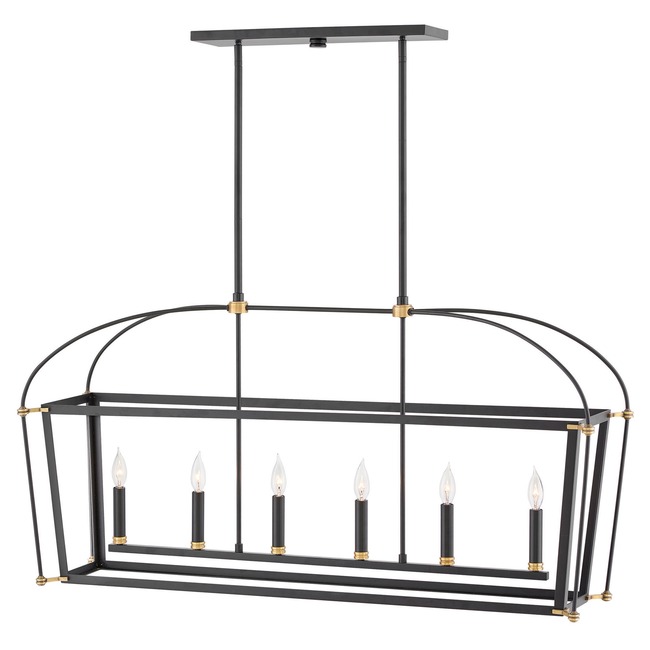 Selby Linear Chandelier by Hinkley Lighting