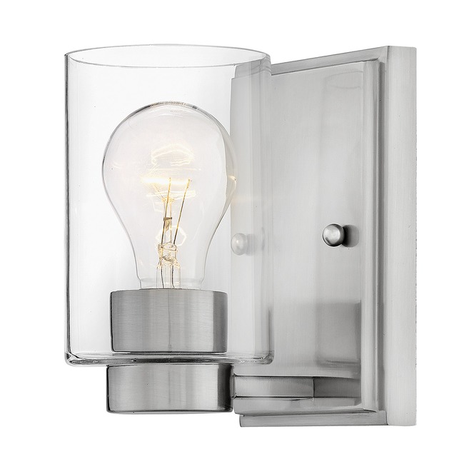 Miley Clear Glass Wall Light by Hinkley Lighting