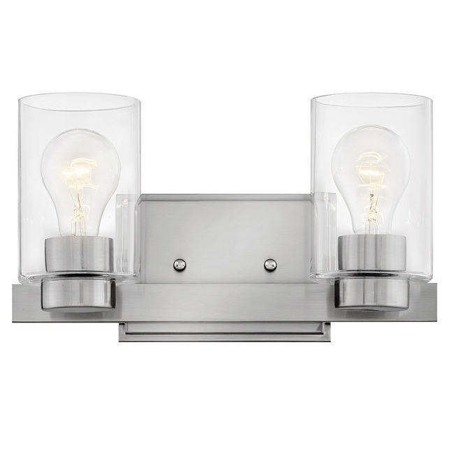 Miley Clear Glass Bathroom Vanity Light by Hinkley Lighting