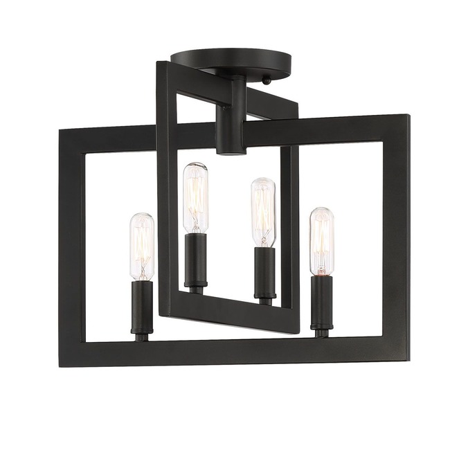 Portrait Semi Flush Ceiling Light by Craftmade