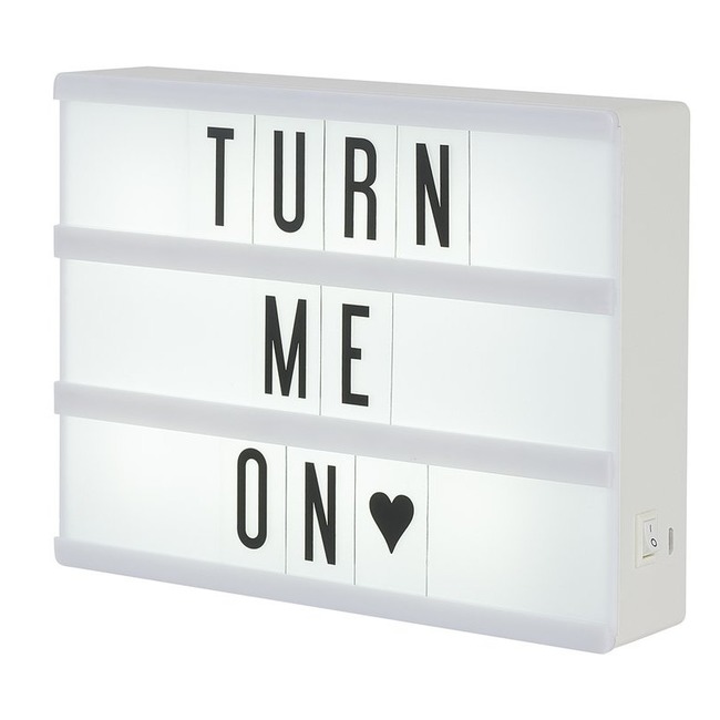 Mini Cinema Lightbox - Discontinued Model by Amped & Co