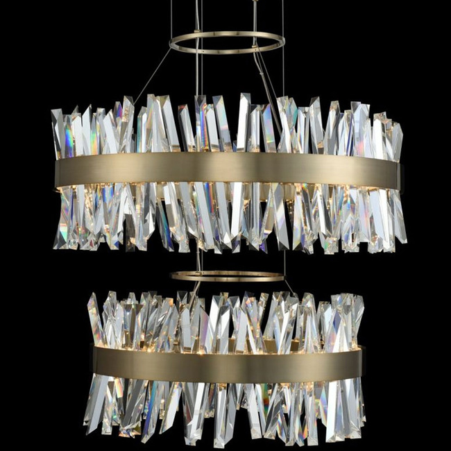 Glacier Two Tier Pendant by Allegri