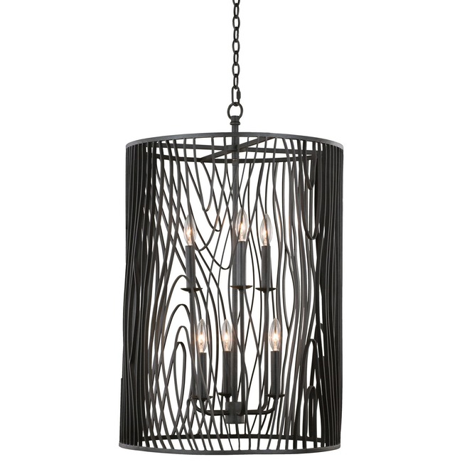 Morre Tall Pendant by Kalco