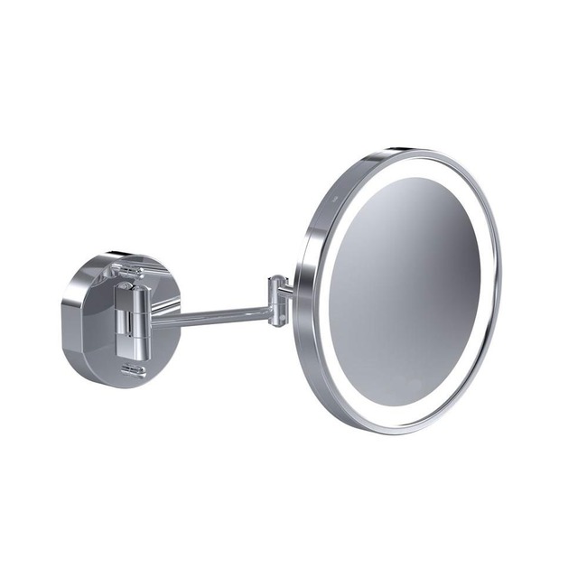 Baci Junior Oval Double Arm Wall Mirror by Remcraft Lighting