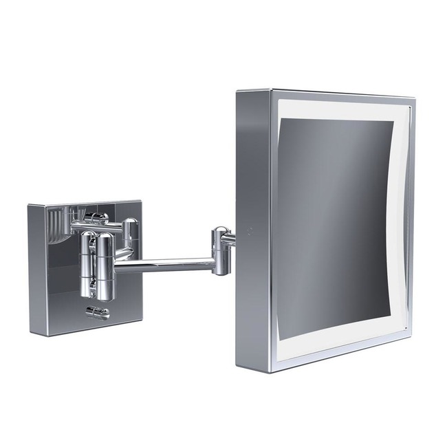 Baci Junior Double / Rectangle Wall Mirror by Remcraft Lighting