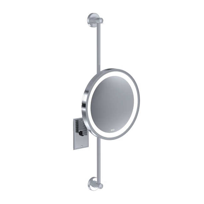 Baci Senior Slide Wall Mirror by Remcraft Lighting
