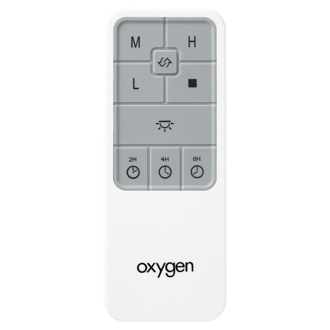 Handheld Remote Control for AC Ceiling Fans by Oxygen