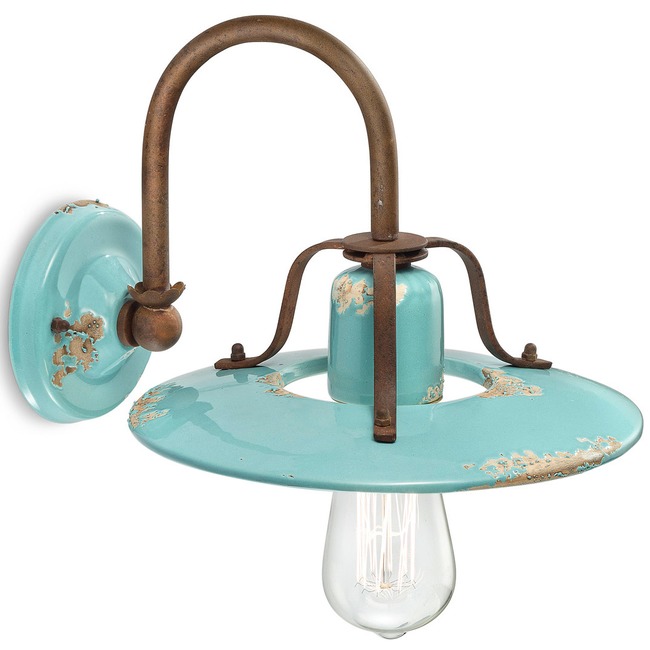 Country Wall Light by Ferroluce